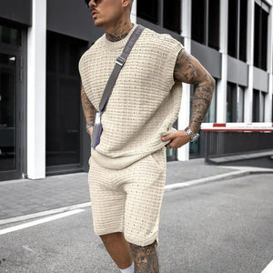 casual gebreid co-ord set