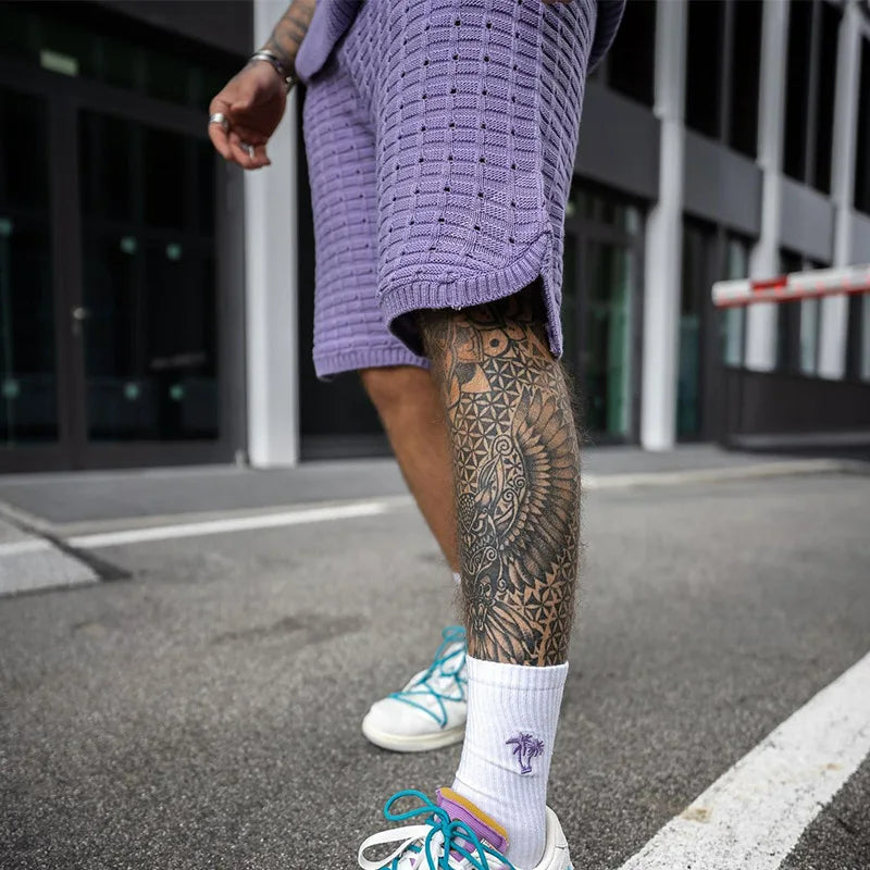 casual gebreid co-ord set