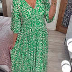 Nora™ | casual bloemen Jurk